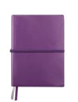 violet - Carnet de notes A5 en PU souple grainé
